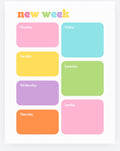 Weekly notepad 25 pages