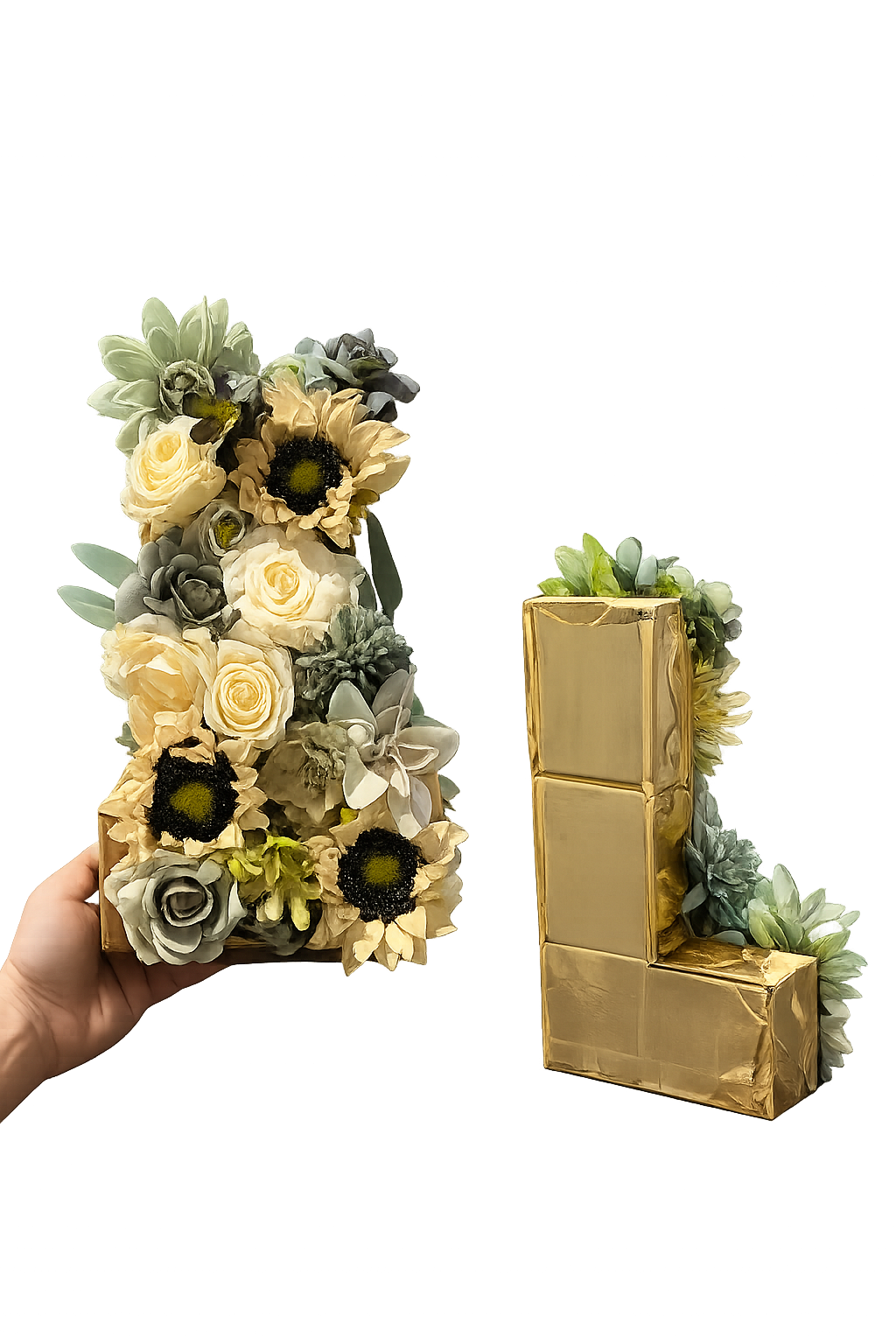 Custom Flowered letters & numbers